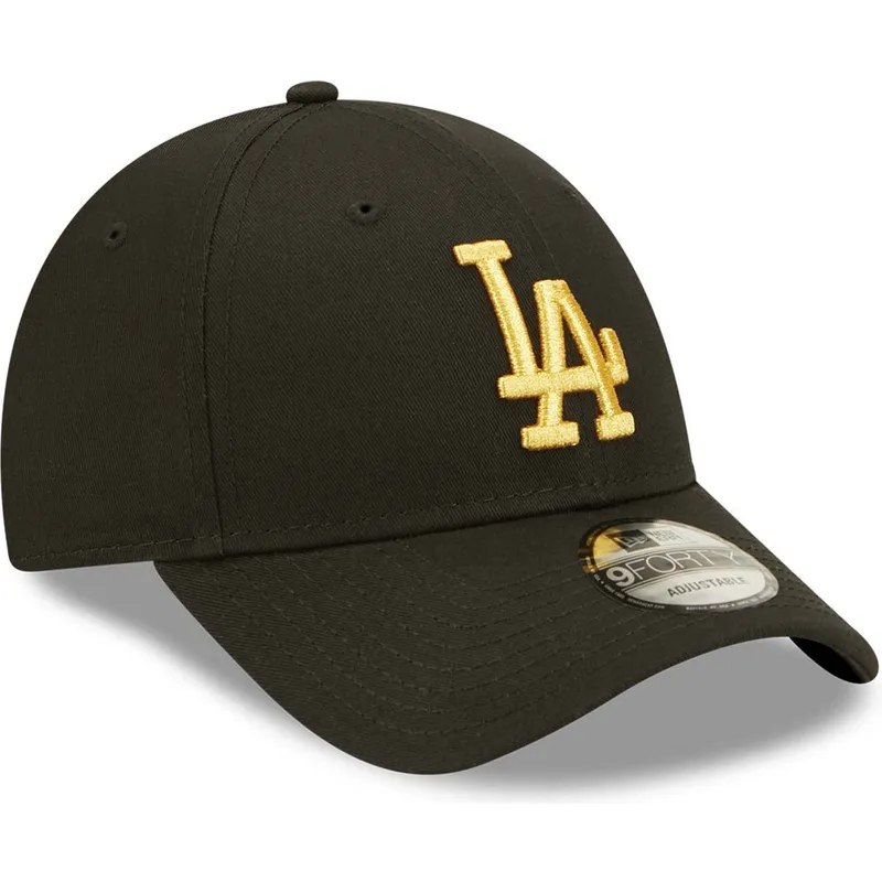 mutsid-kumer-must-reguleeritav-dorado-9forty-metallic-los-angeles-dodgers-mlb-new-era