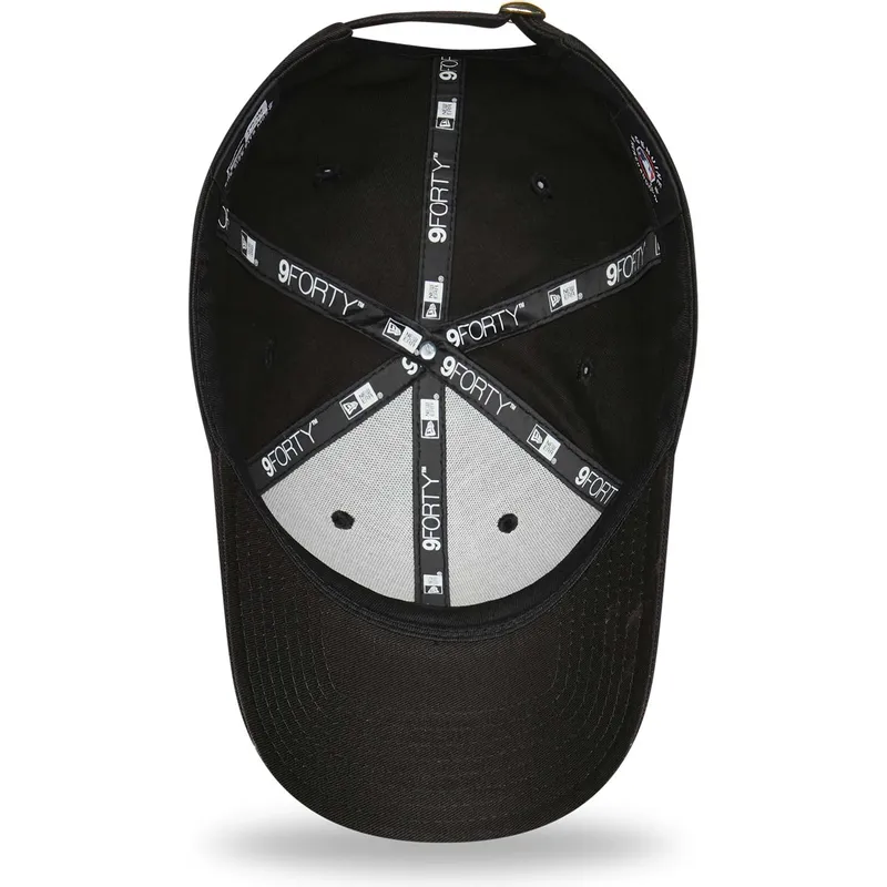 mutsid-kumer-must-reguleeritav-dorado-9forty-metallic-los-angeles-dodgers-mlb-new-era