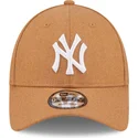 mutsid-kumer-pruun-reguleeritav-9forty-the-league-melton-wool-new-york-yankees-mlb-new-era