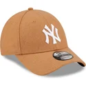 mutsid-kumer-pruun-reguleeritav-9forty-the-league-melton-wool-new-york-yankees-mlb-new-era