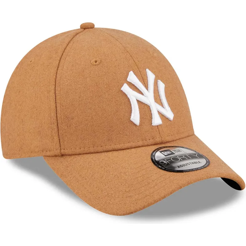 mutsid-kumer-pruun-reguleeritav-9forty-the-league-melton-wool-new-york-yankees-mlb-new-era