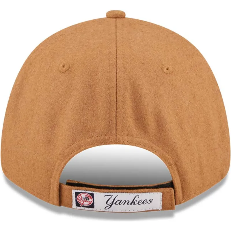mutsid-kumer-pruun-reguleeritav-9forty-the-league-melton-wool-new-york-yankees-mlb-new-era