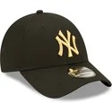mutsid-kumer-must-reguleeritav-dorado-9forty-metallic-new-york-yankees-mlb-new-era