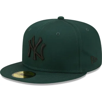 mutsid-lame-roheline-liibuv-59fifty-league-essential-new-york-yankees-mlb-new-era