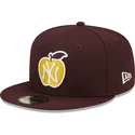 mutsid-lame-punane-snapback-9fifty-ny-apple-new-york-yankees-mlb-new-era