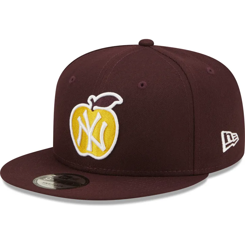 mutsid-lame-punane-snapback-9fifty-ny-apple-new-york-yankees-mlb-new-era