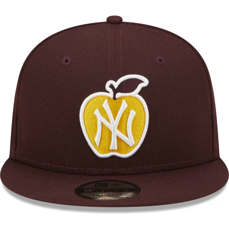 mutsid-lame-punane-snapback-9fifty-ny-apple-new-york-yankees-mlb-new-era