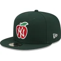 mutsid-lame-roheline-snapback-9fifty-ny-apple-new-york-yankees-mlb-new-era