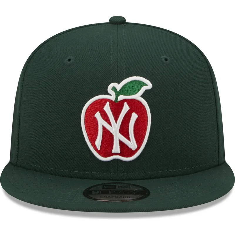 mutsid-lame-roheline-snapback-9fifty-ny-apple-new-york-yankees-mlb-new-era