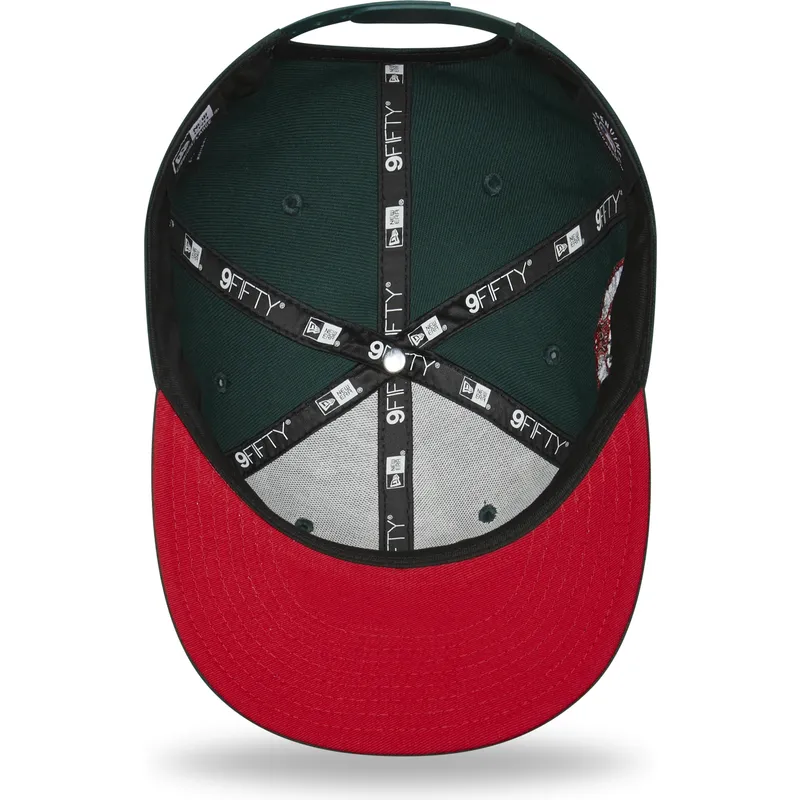 mutsid-lame-roheline-snapback-9fifty-ny-apple-new-york-yankees-mlb-new-era