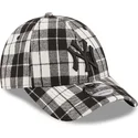 mutsid-kumer-must-reguleeritav-9forty-plaid-new-york-yankees-mlb-new-era