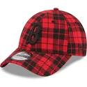 mutsid-kumer-punane-reguleeritav-9forty-plaid-boston-red-sox-mlb-new-era