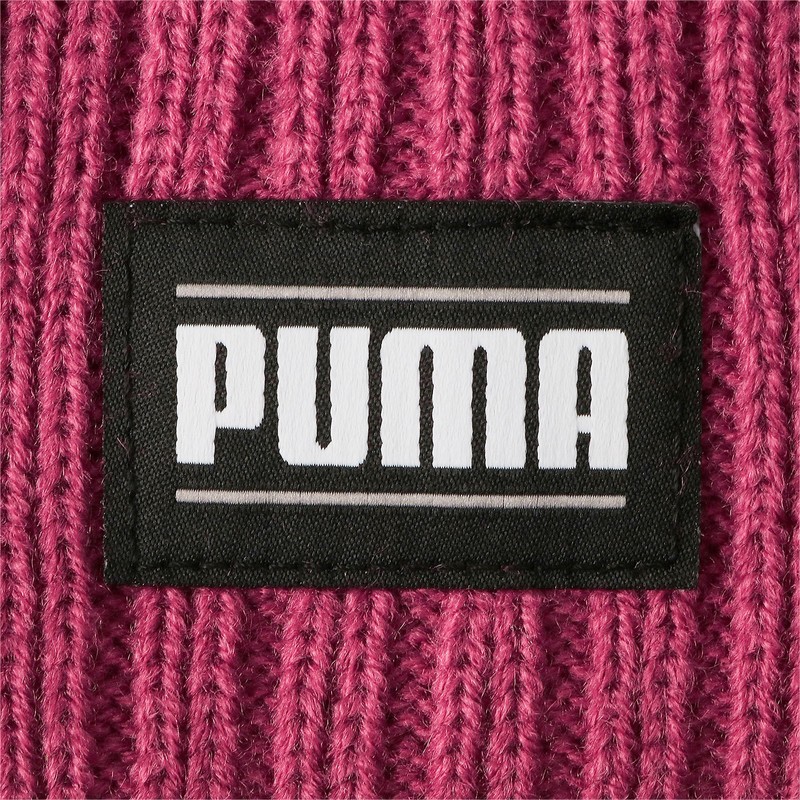 puma-ribbed-classic-cuff-red-beanie