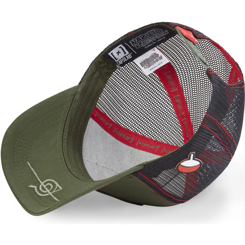 mutsid-kumer-roheline-snapback-fir1-sasuke-uchiha-naruto-capslab