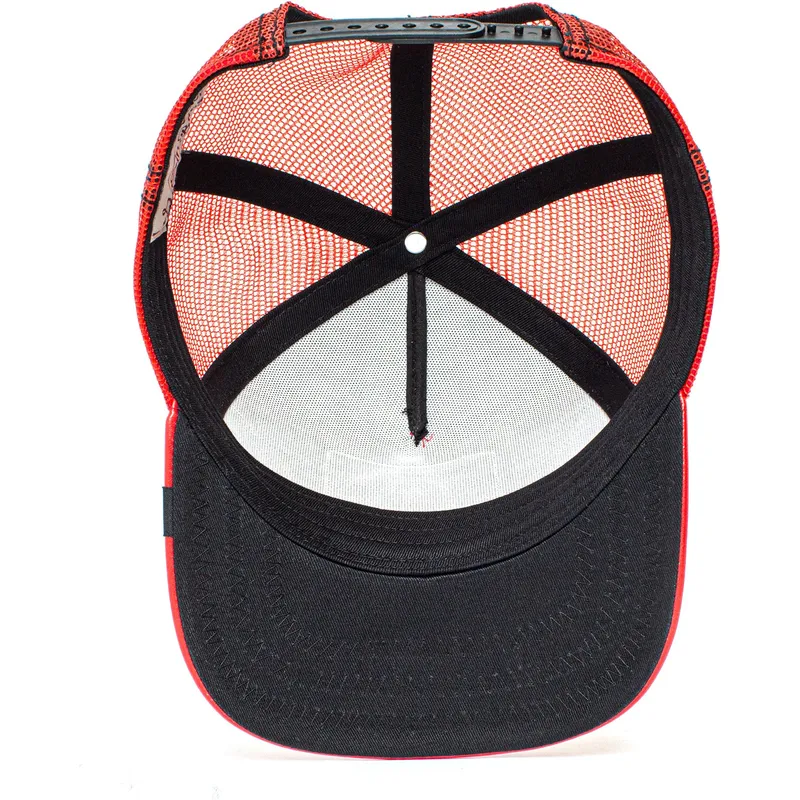 mutsid-kumer-punane-snapback-stallion-cherry-mustang-the-farm-goorin-bros