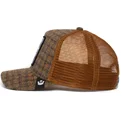 mutsid-kumer-pruun-snapback-hard-hardwood-the-farm-goorin-bros