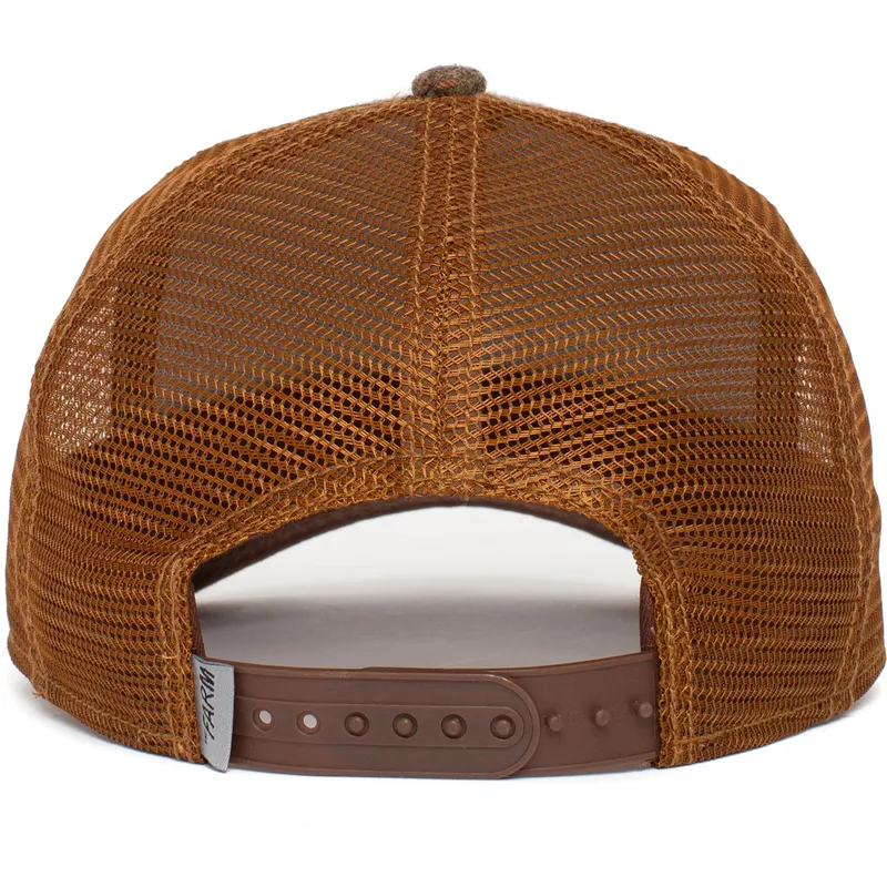 mutsid-kumer-pruun-snapback-hard-hardwood-the-farm-goorin-bros