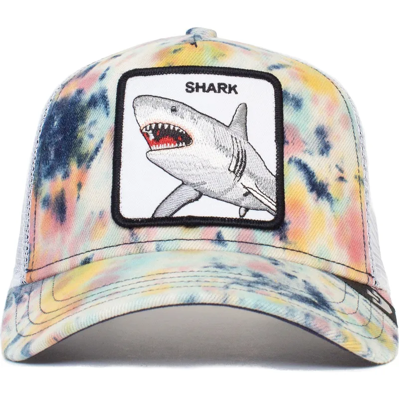 mutsid-kumer-valge-snapback-shark-tie-dye-the-farm-goorin-bros