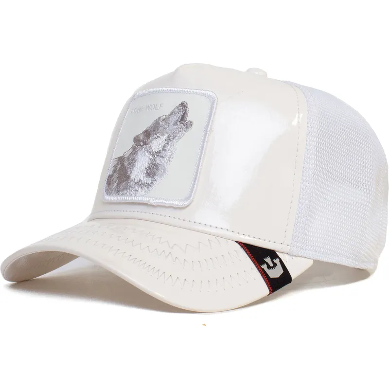 mutsid-kumer-valge-snapback-lone-wolf-big-white-patent-leather-the-farm-goorin-bros mutsid-kumer-valge-snapback-lone-wolf-big-white-patent-leather-the-farm-goorin-bros