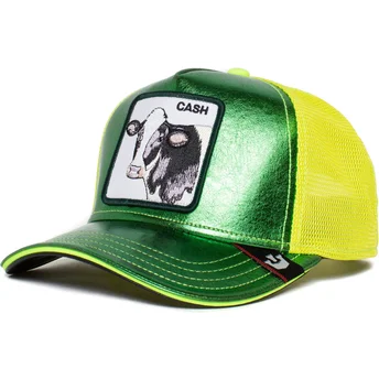 mutsid-kumer-roheline-snapback-cash-shine-metallic-the-farm-goorin-bros