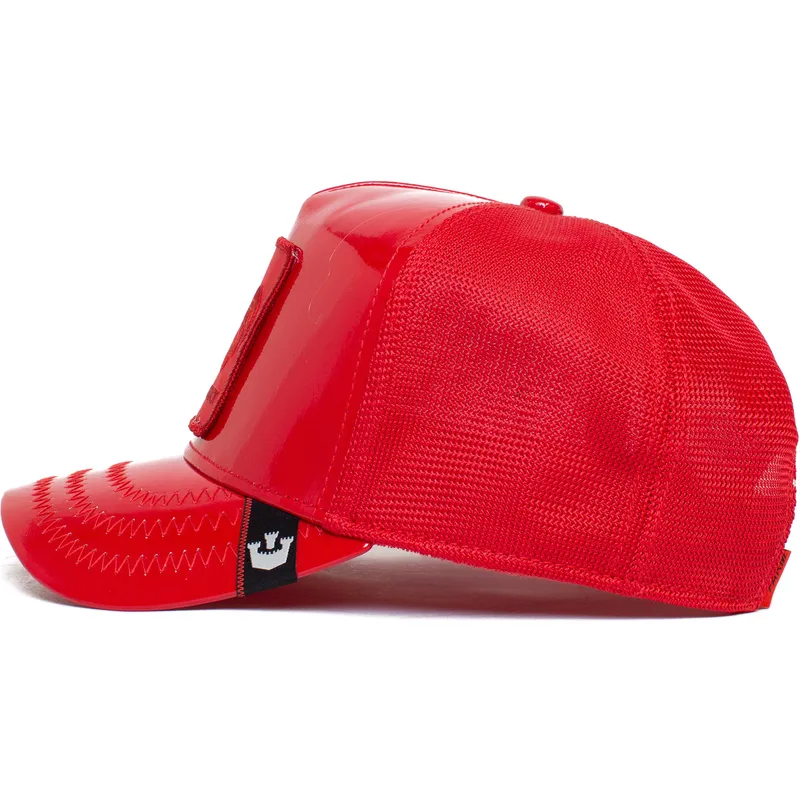 mutsid-kumer-punane-snapback-cock-big-red-patent-leather-the-farm-goorin-bros