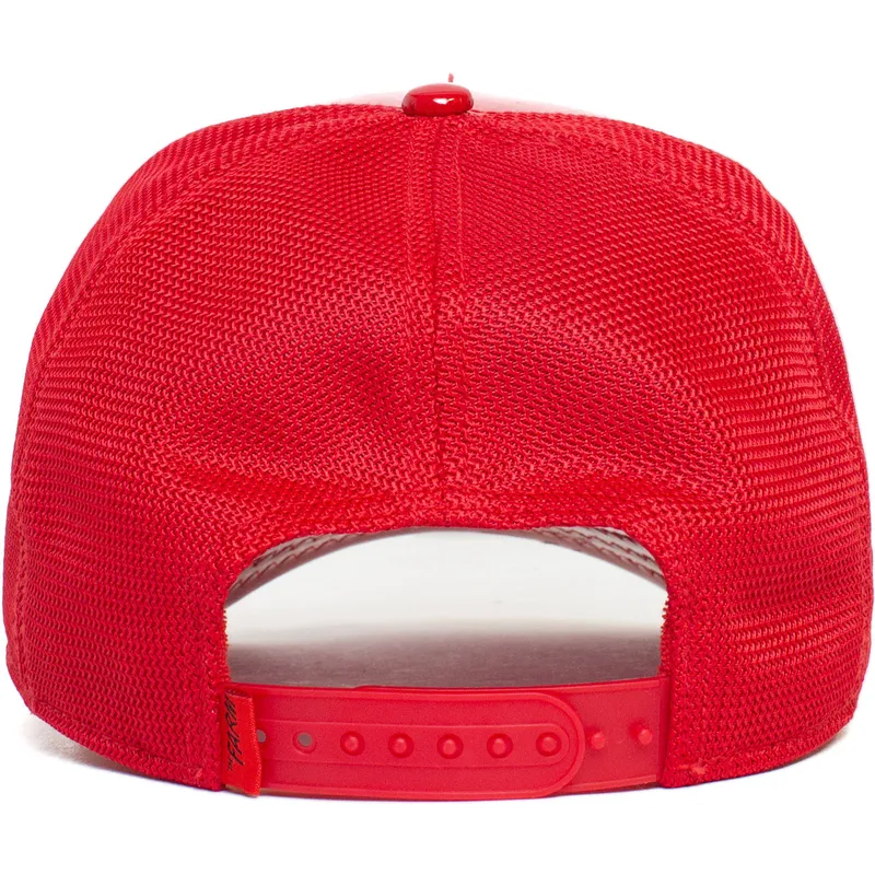 mutsid-kumer-punane-snapback-cock-big-red-patent-leather-the-farm-goorin-bros