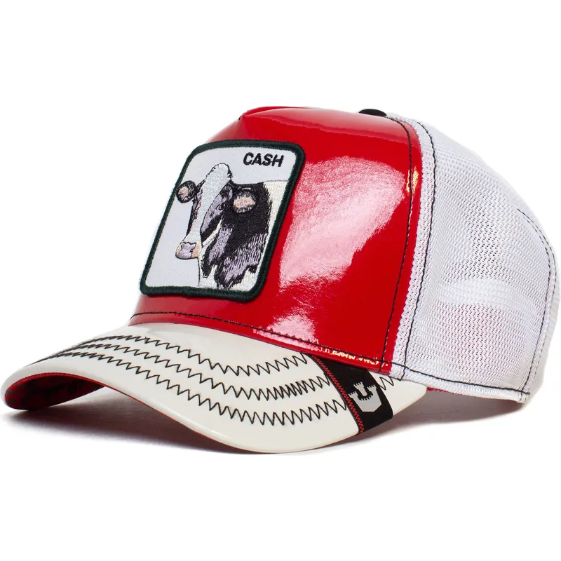 mutsid-kumer-punane-snapback-cash-golden-calf-patent-leather-the-farm-goorin-bros