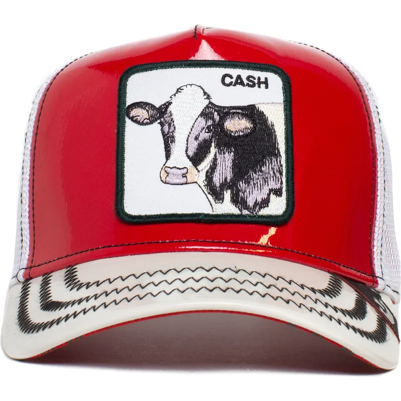 mutsid-kumer-punane-snapback-cash-golden-calf-patent-leather-the-farm-goorin-bros