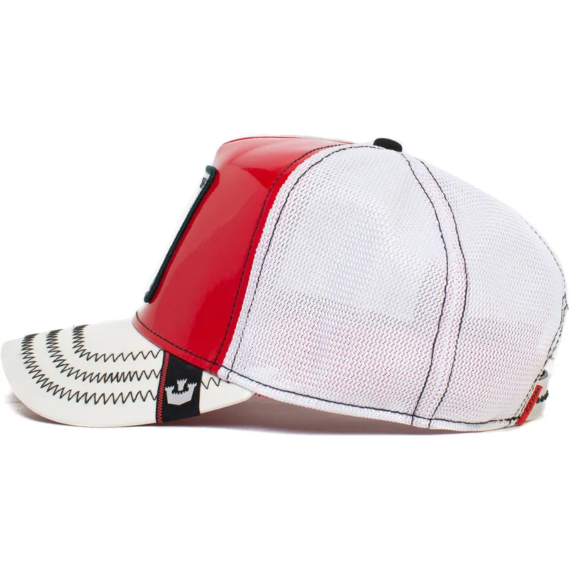 mutsid-kumer-punane-snapback-cash-golden-calf-patent-leather-the-farm-goorin-bros