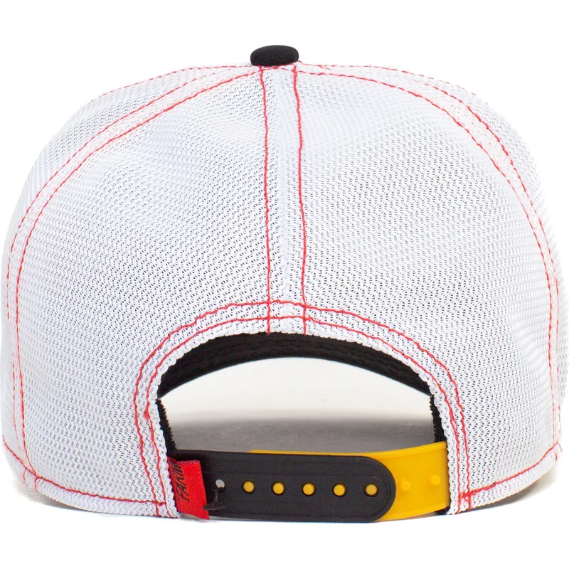 mutsid-kumer-valge-snapback-the-red-queen-patent-leather-the-farm-goorin-bros