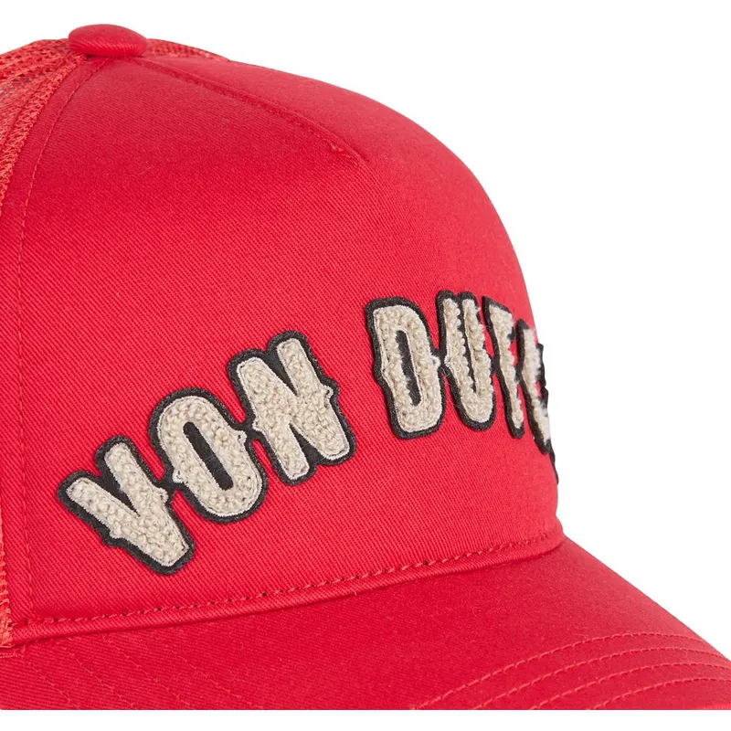 mutsid-kumer-punane-snapback-buckl-r-von-dutch
