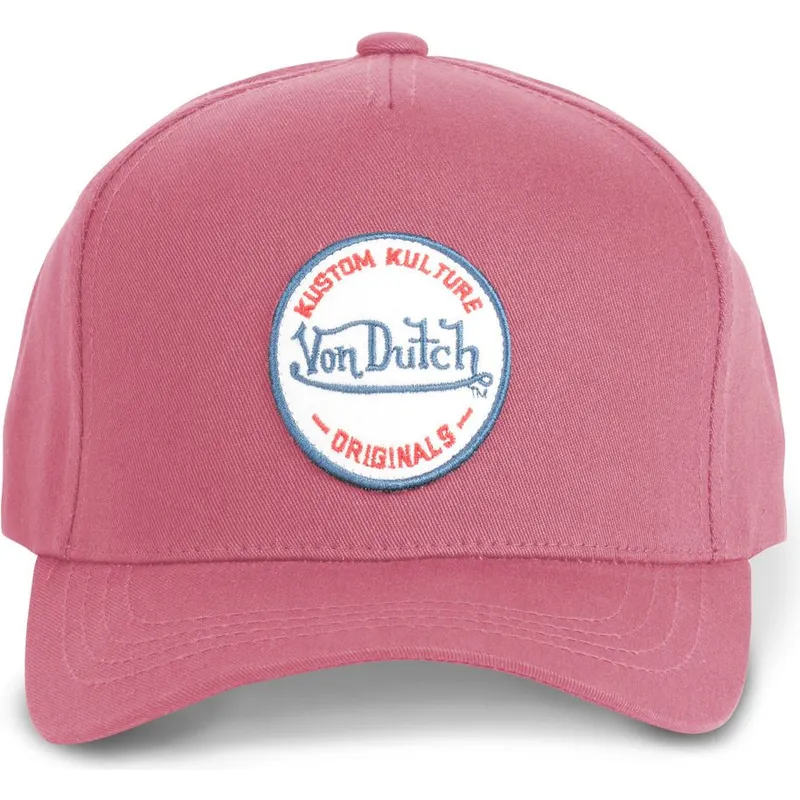 mutsid-kumer-punane-snapback-kustom-kulture-col-rasp-von-dutch