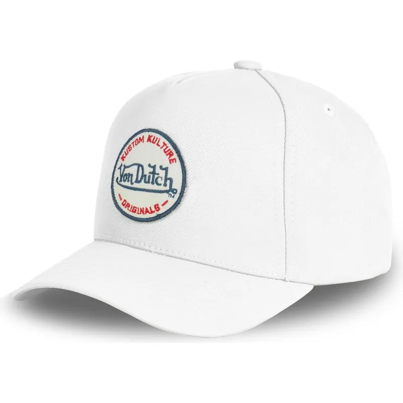 mutsid-kumer-valge-snapback-kustom-kulture-col-whi1-von-dutch