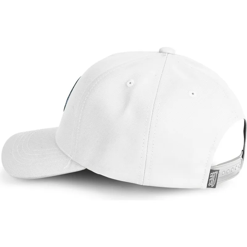 mutsid-kumer-valge-snapback-kustom-kulture-col-whi1-von-dutch