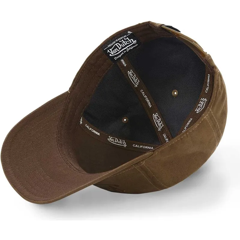 mutsid-kumer-pruun-snapback-suedine3-von-dutch