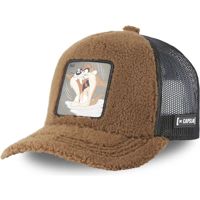 mutsid-kumer-pruun-snapback-tasmaania-kurat-looney-tunes-capslab
