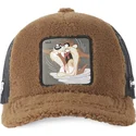 mutsid-kumer-pruun-snapback-tasmaania-kurat-looney-tunes-capslab