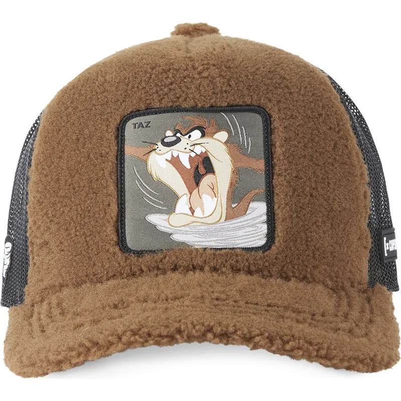 mutsid-kumer-pruun-snapback-tasmaania-kurat-looney-tunes-capslab