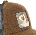 mutsid-kumer-pruun-snapback-tasmaania-kurat-looney-tunes-capslab
