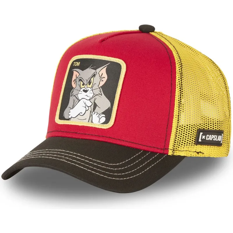 mutsid-kumer-punane-snapback-to4-tom-looney-tunes-capslab