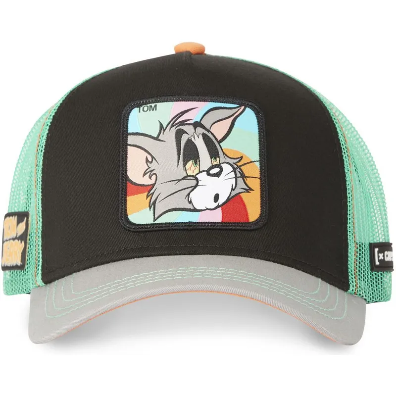 cap-kumer-black-snapback-tom-looney-tunes-capslab