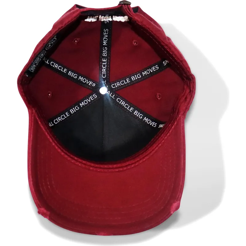 cap-kumer-red-adjustable-strap-the-no1-face