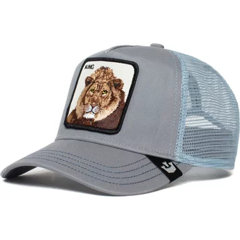 Goorin Bros. The King Lion The Farm Grey and Blue Trucker Hat