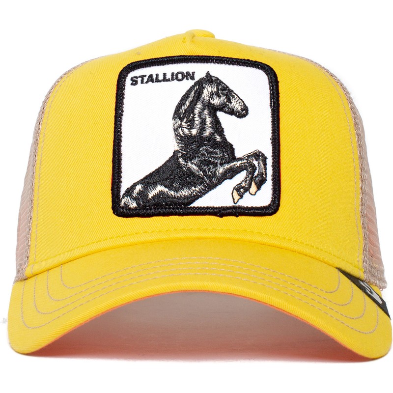 goorin-bros-horse-the-stallion-the-farm-yellow-and-white-trucker-hat