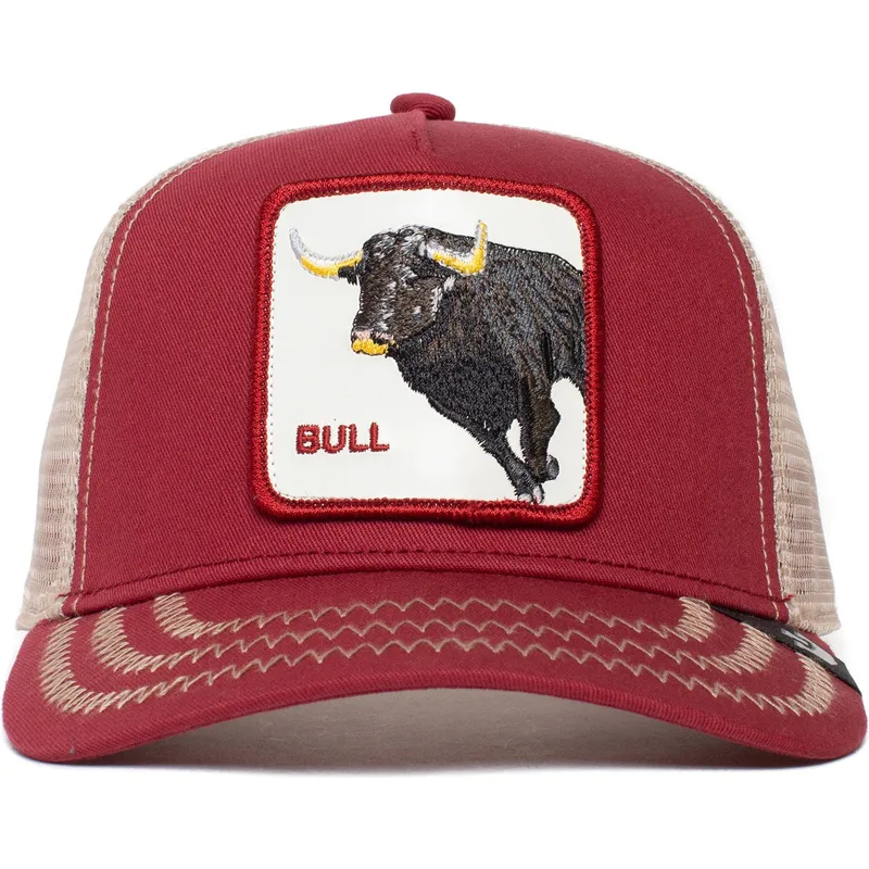 mutsid-kumer-punane-snapback-the-bull-the-farm-goorin-bros