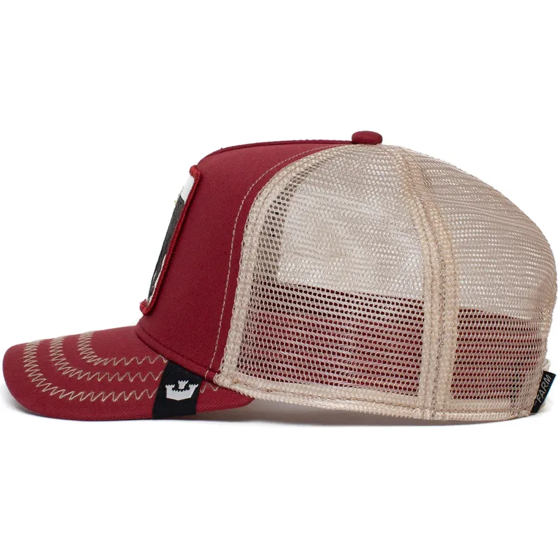 mutsid-kumer-punane-snapback-the-bull-the-farm-goorin-bros
