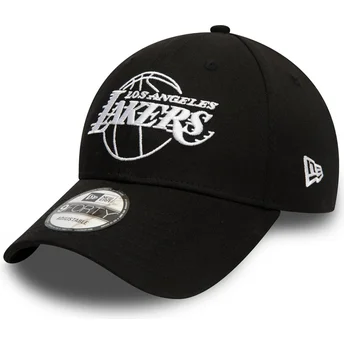 Mütsid kumer must reguleeritav 9FORTY Essential Outline Los Angeles Lakers NBA New Era