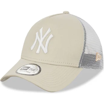 Mütsid kumer beež snapback 9FORTY A Frame New York Yankees MLB New Era