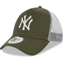 mutsid-kumer-roheline-snapback-9forty-a-frame-new-york-yankees-mlb-new-era
