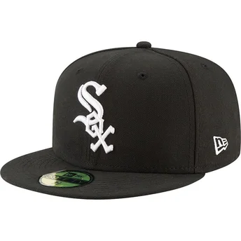 Cap lame black ajustada 59FIFTY Authentic On Field Game Chicago White Sox MLB New Era